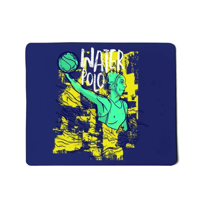 Water Polo In Action Mousepad