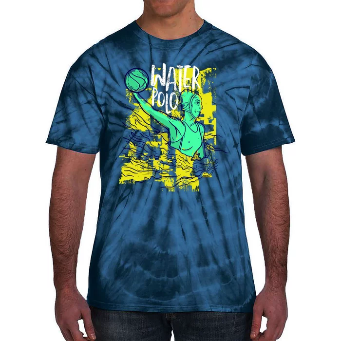 Water Polo In Action Tie-Dye T-Shirt