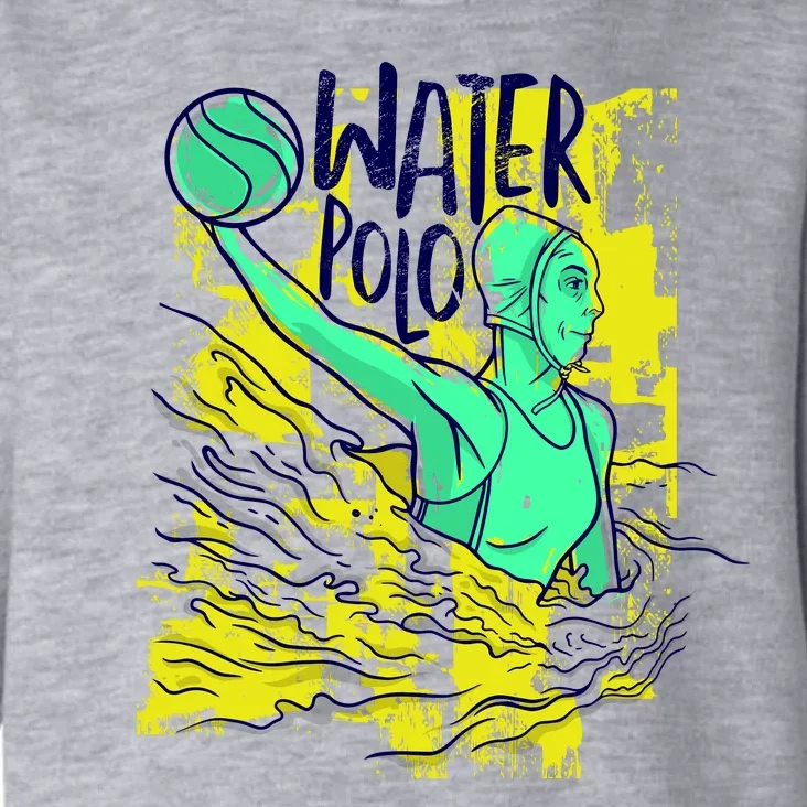 Water Polo In Action Toddler Hoodie