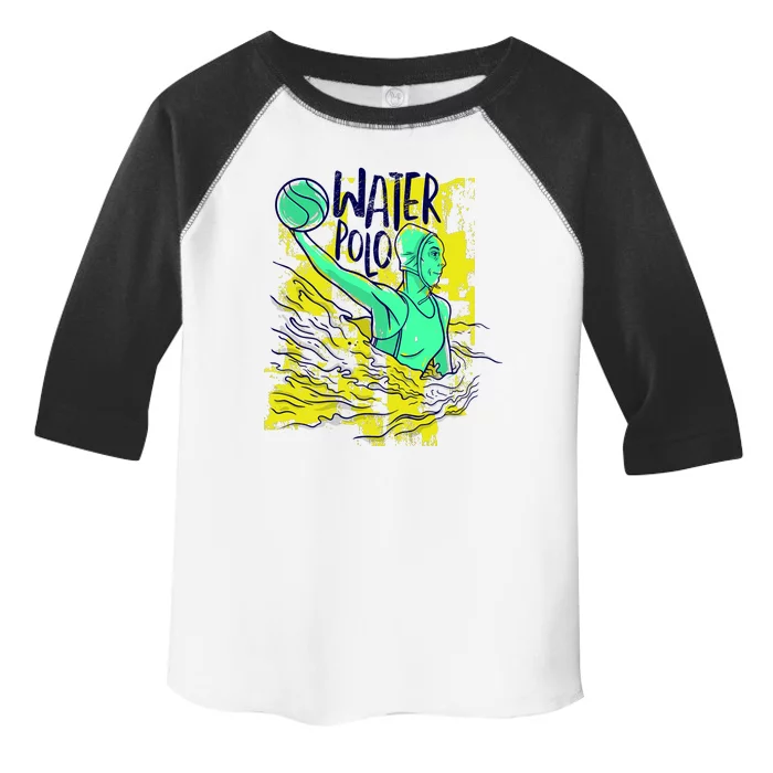 Water Polo In Action Toddler Fine Jersey T-Shirt