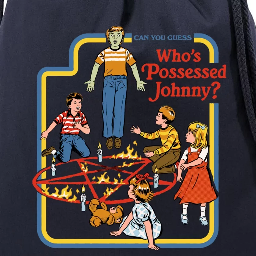 Who&X27;S Possessed Johnny Drawstring Bag