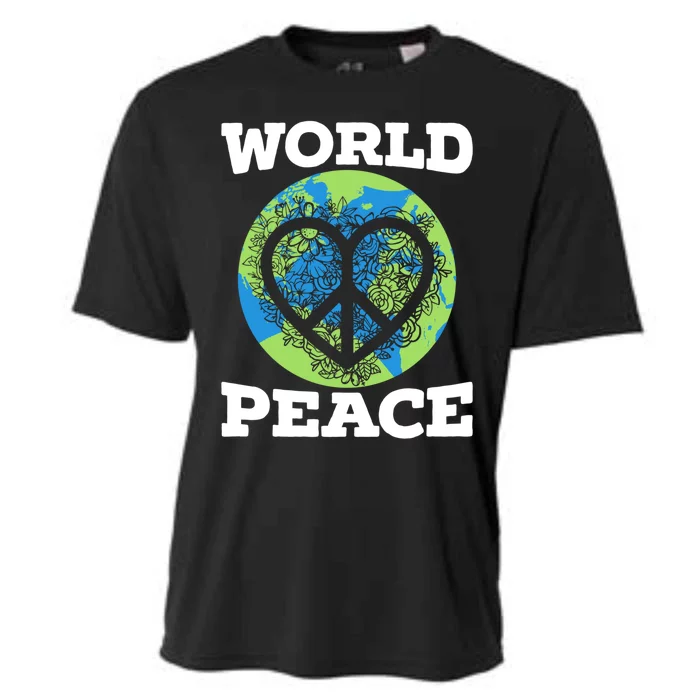 World Peace Kindness End Hate International Day Of Peace Cute Gift Cooling Performance Crew T-Shirt