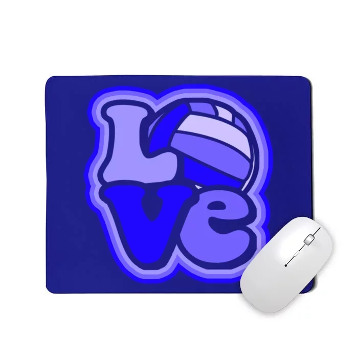 Water Polo Love For Teen And Shades Of Blue Design Cute Gift Mousepad