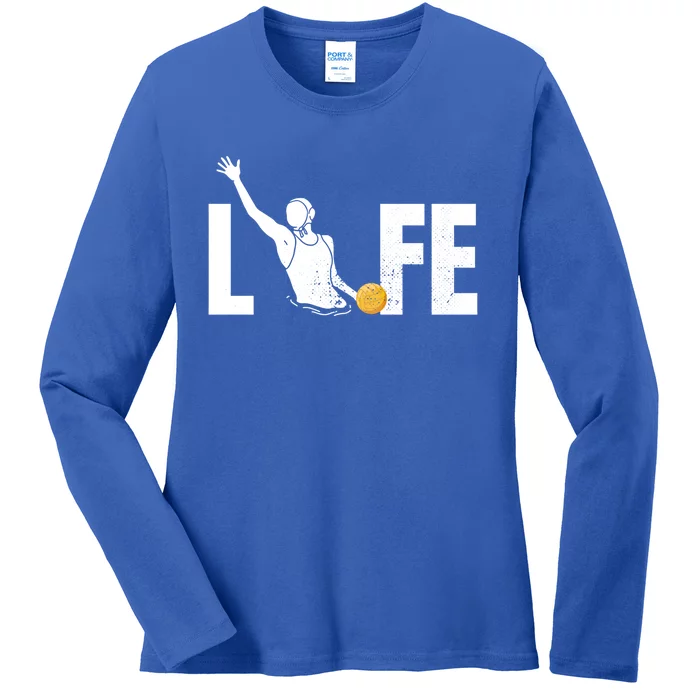 Water Polo Life Water Polo Player Gift Love Water Polo Gift Ladies Long Sleeve Shirt