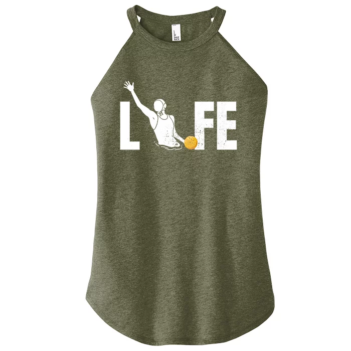 Water Polo Life Water Polo Player Gift Love Water Polo Gift Women’s Perfect Tri Rocker Tank