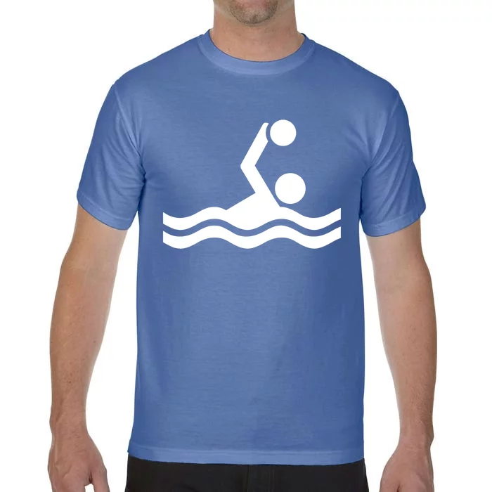 Water Polo Logo Funny Gift Comfort Colors T-Shirt