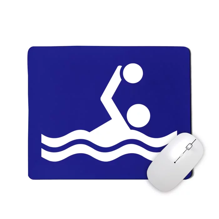 Water Polo Logo Funny Gift Mousepad