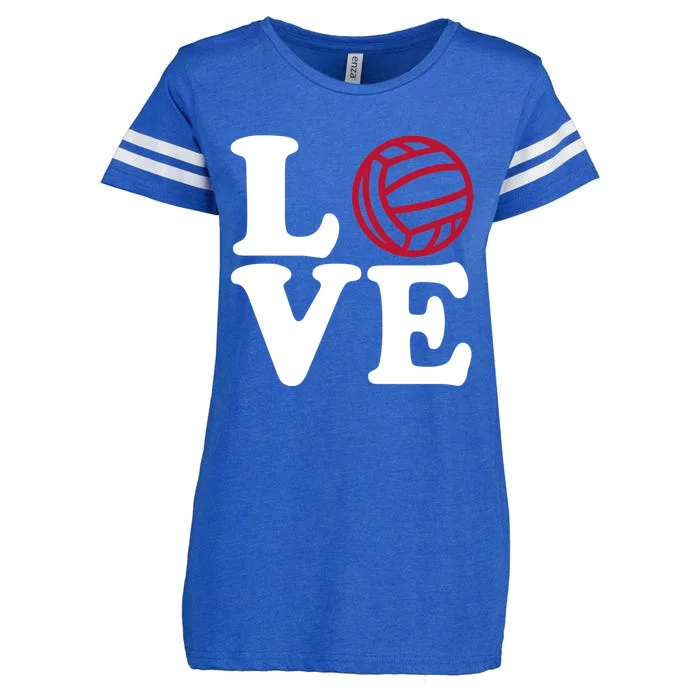 Water Polo Love Funny Gift Enza Ladies Jersey Football T-Shirt