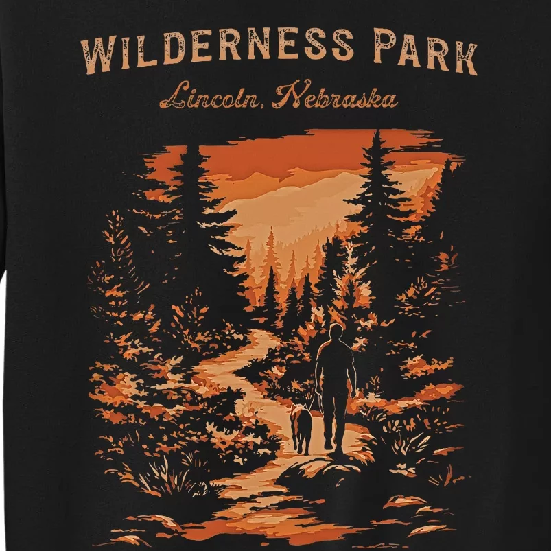 Wilderness Park Lincoln Nebraska Tall Sweatshirt