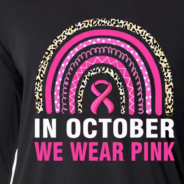 Wear P.I.N.K Leopard Breast Cancer Awareness Cooling Performance Long Sleeve Crew