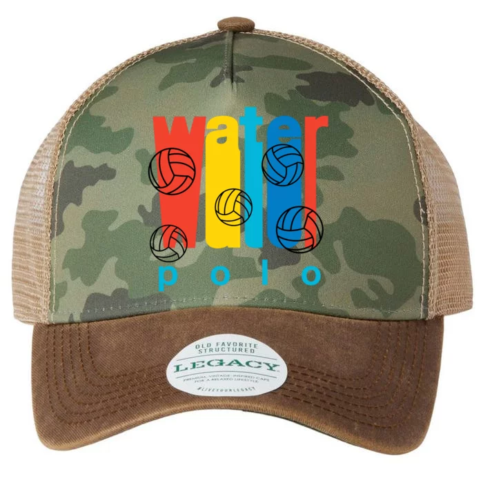 Water Polo Logo Legacy Tie Dye Trucker Hat