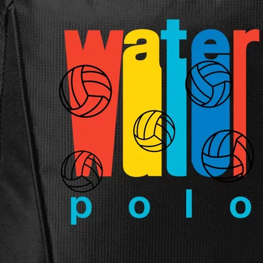 Water Polo Logo City Backpack