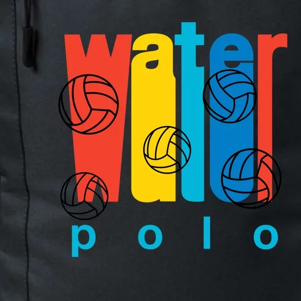 Water Polo Logo Daily Commute Backpack