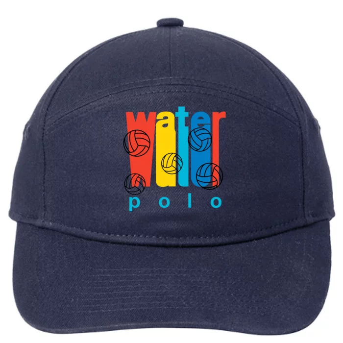 Water Polo Logo 7-Panel Snapback Hat