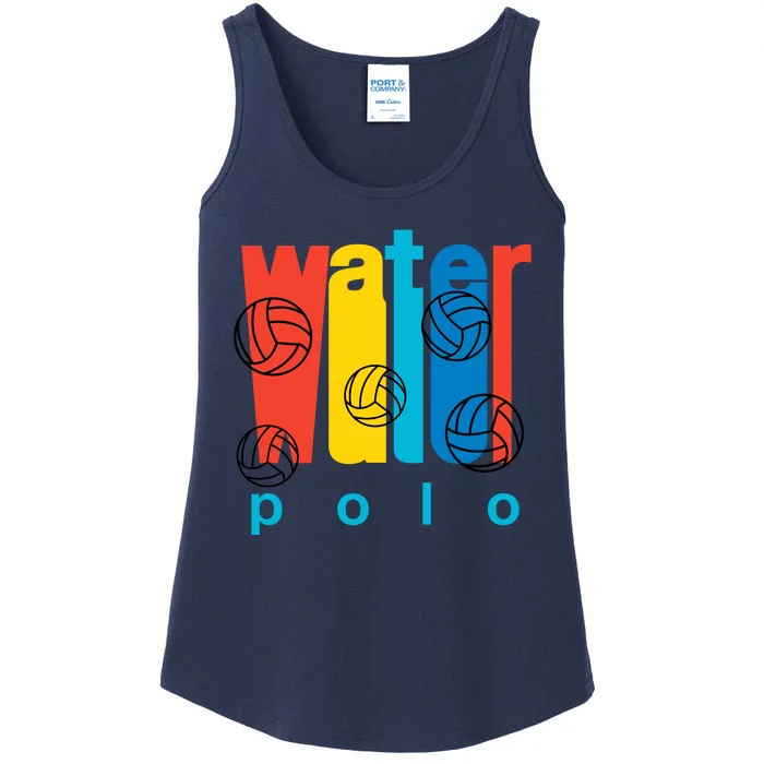 Water Polo Logo Ladies Essential Tank