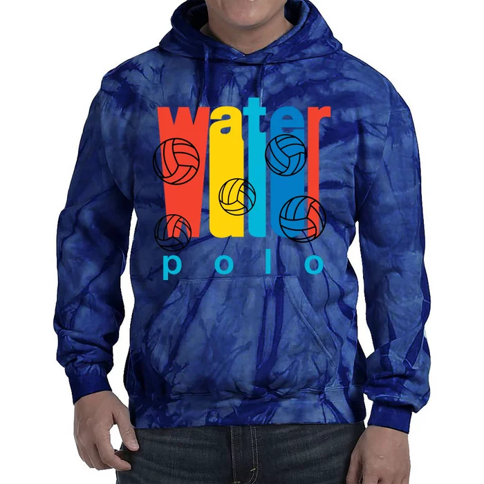 Water Polo Logo Tie Dye Hoodie