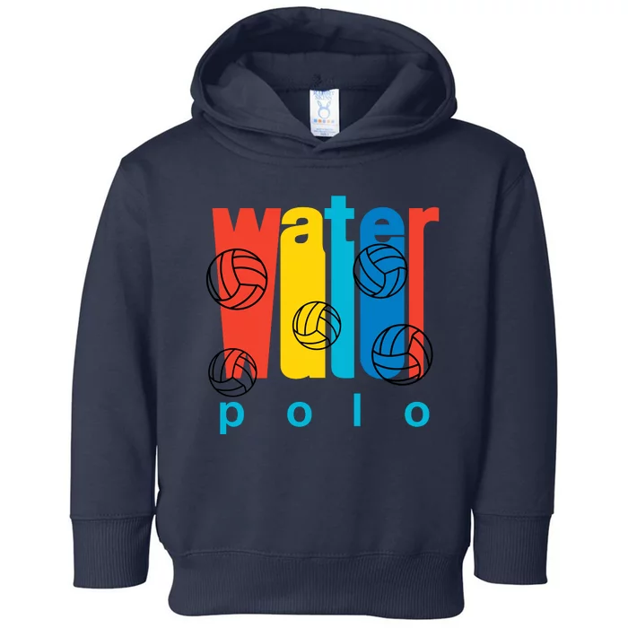 Water Polo Logo Toddler Hoodie