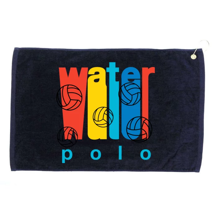 Water Polo Logo Grommeted Golf Towel