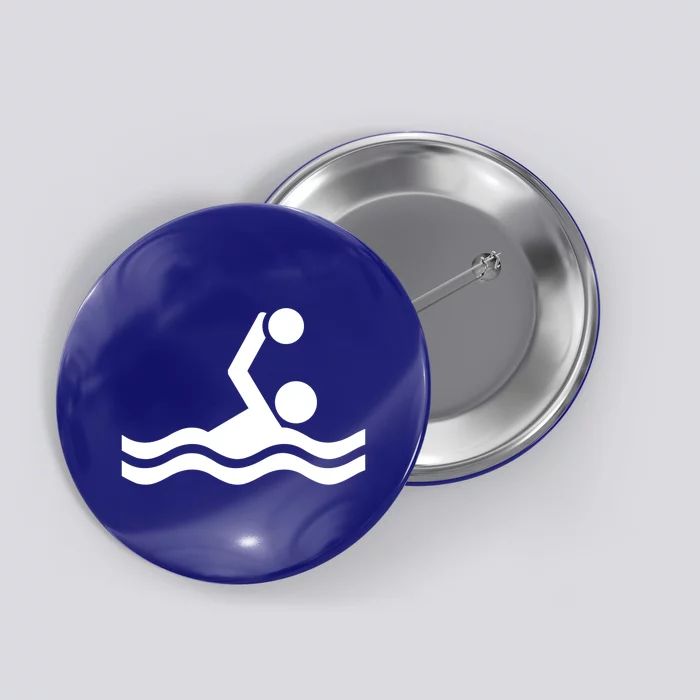 Water Polo Logo Gift Button