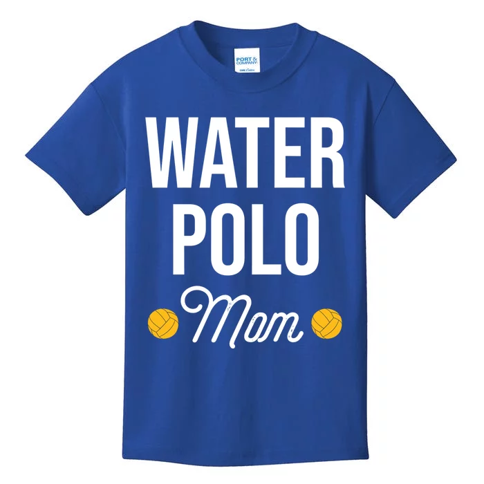 Water Polo Mom Water Polo Goalie Swimming Funny Gift Kids T-Shirt