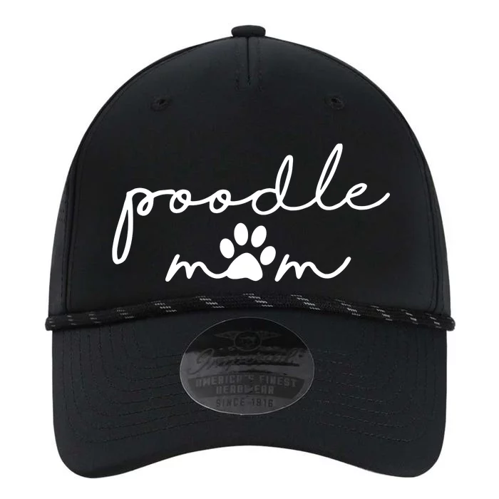 Womens Poodle Mom Dog Mama For Women Performance The Dyno Cap