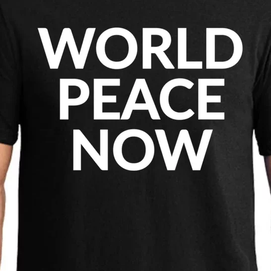 World Peace Now Cool Gift Pajama Set