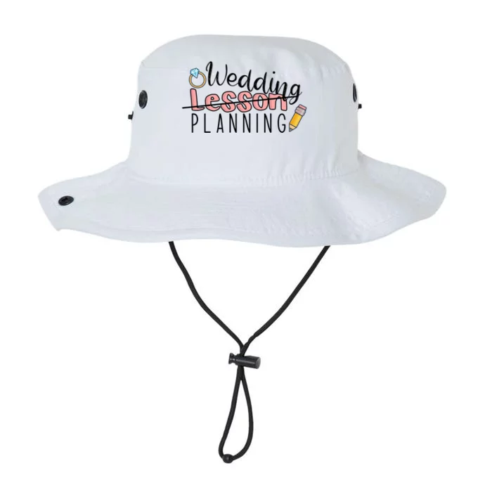 Wedding Planning Not Lesson Funny Engaged Teacher Wedding Great Gift Legacy Cool Fit Booney Bucket Hat