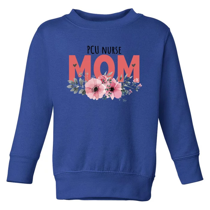 Watercolor Picu Nurse Mom Gift Toddler Sweatshirt