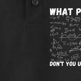 What Part Of, Don't You Understand, Funny Math Teacher Dry Zone Grid Performance Polo