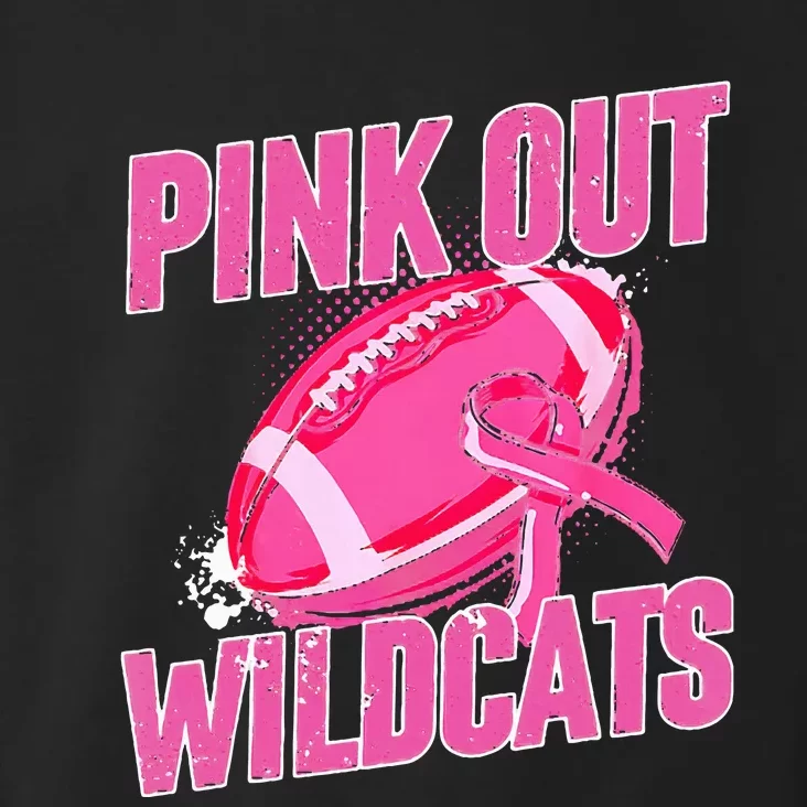 Wildcats P.I.N.K Out Football Tackle Breast Cancer Toddler Hoodie