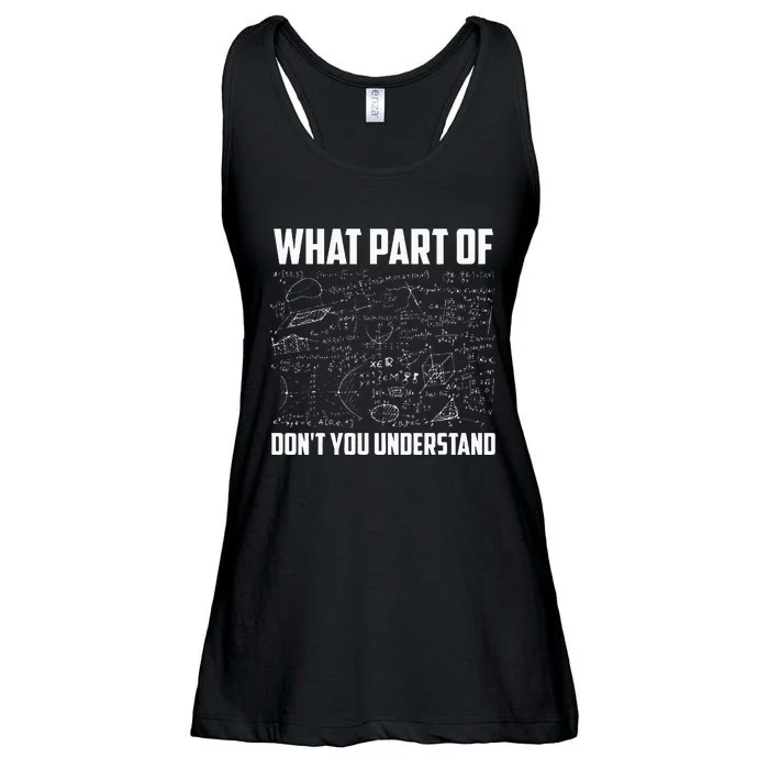 What Part Of Dont You Understand Funny Math Teacher Gift Ladies Essential Flowy Tank