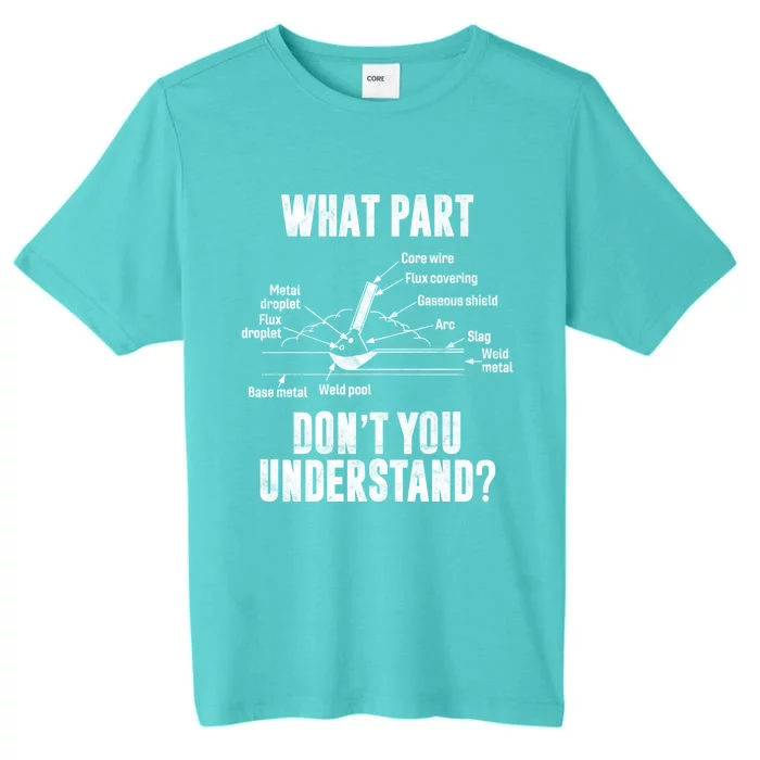 What Part Of Dont You Understand Welder Gift Welding Costume Gift ChromaSoft Performance T-Shirt