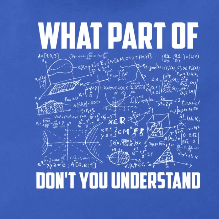 What Part Of Don't You Understand Funny Math Teacher Gift Zip Tote Bag