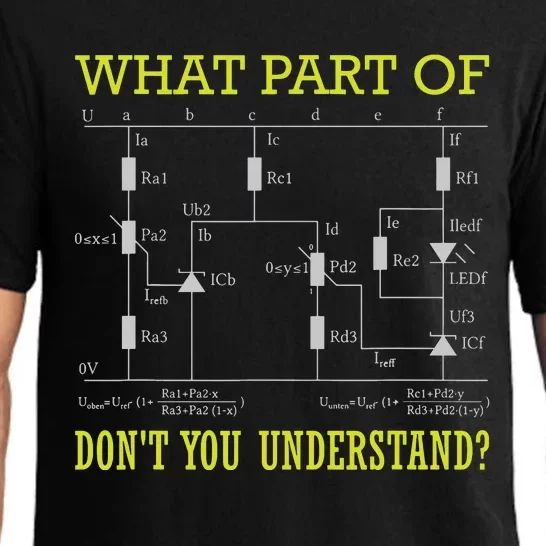 What Part Of Dont You Understand Electrician Pajama Set