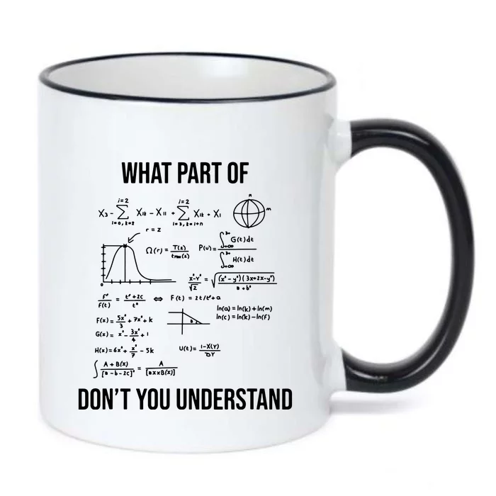 What Part Of Funny Mechanical Engineer Mathematician Black Color Changing Mug