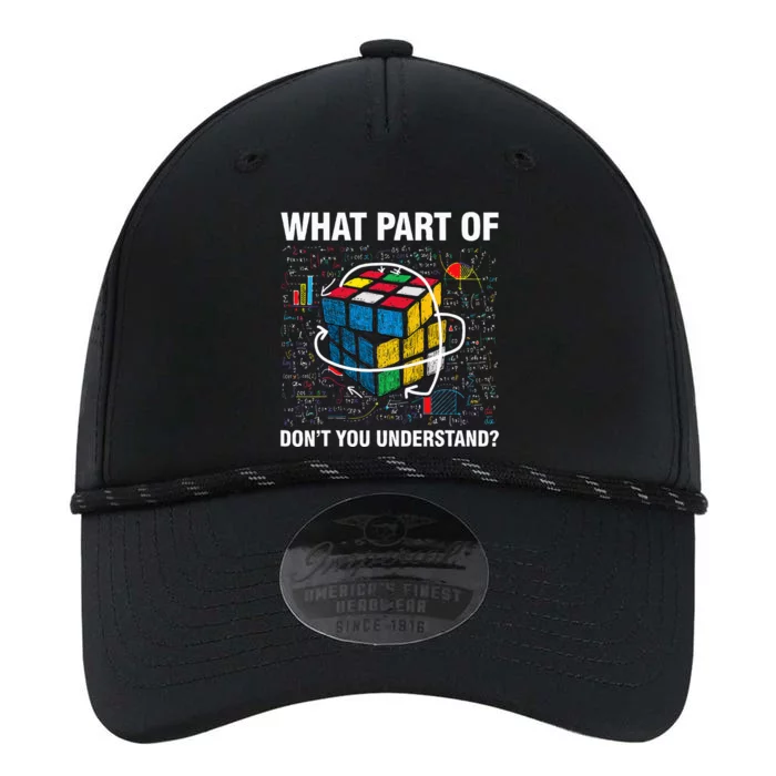 What Part Of Don't You Understand Funny Speed Cubing Math Performance The Dyno Cap