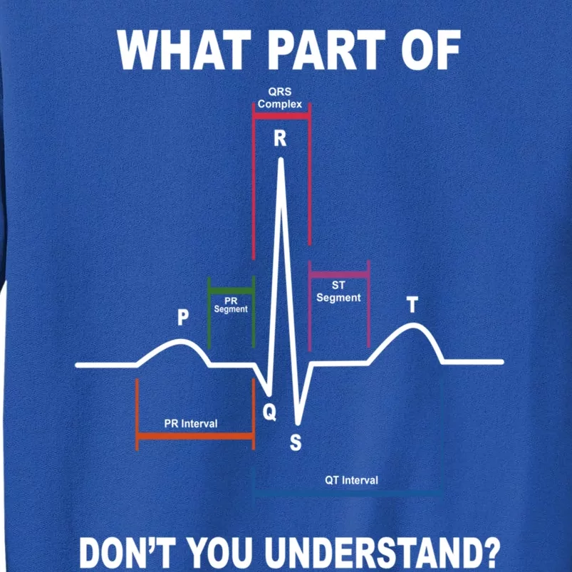 What Part Of Pqrst Dont You Understand Cardiac Doctor Nurse Gift Sweatshirt