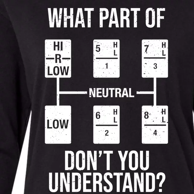 What Part Of Neutral Don't You Understand Womens Cotton Relaxed Long Sleeve T-Shirt