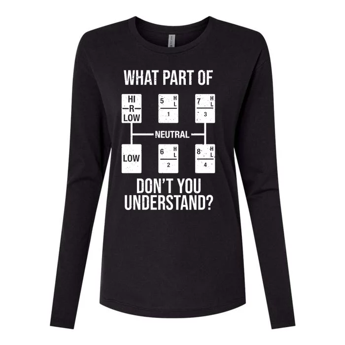 What Part Of Neutral Don't You Understand Womens Cotton Relaxed Long Sleeve T-Shirt