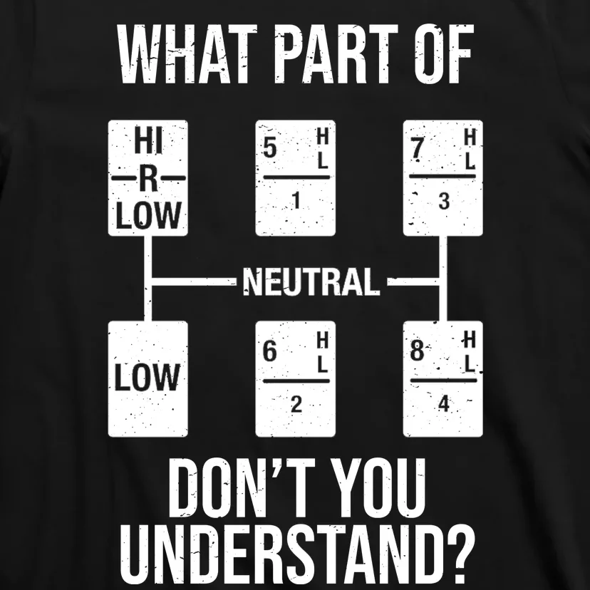 What Part Of Neutral Don't You Understand T-Shirt