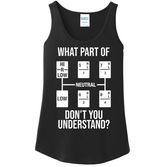 What Part Of Neutral Don't You Understand Ladies Essential Tank