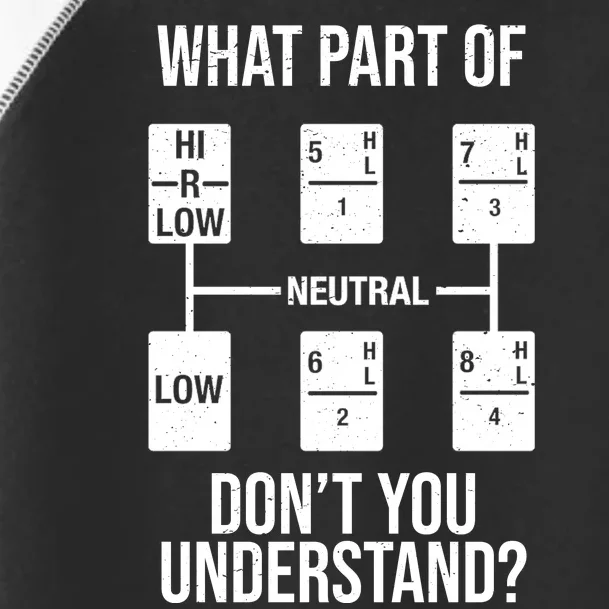 What Part Of Neutral Don't You Understand Toddler Fine Jersey T-Shirt