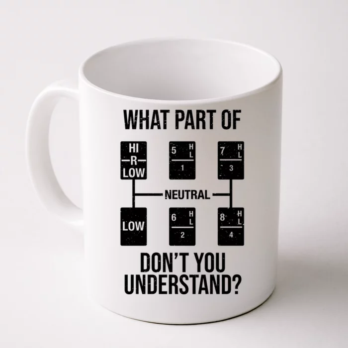 What Part Of Neutral Don't You Understand Front & Back Coffee Mug