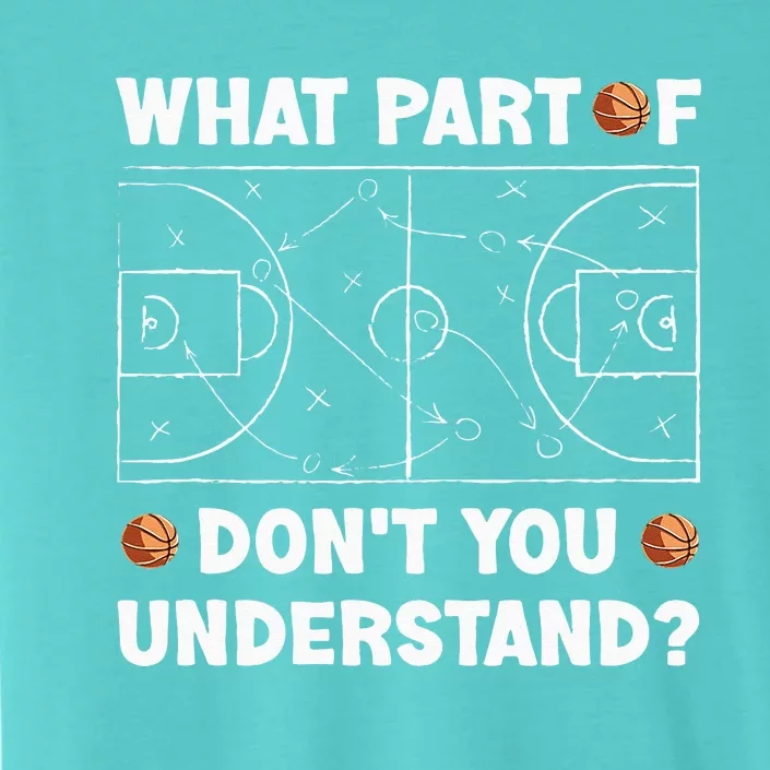 What Part Of Dont You Understand Funny Basketball Coach Say ChromaSoft Performance T-Shirt