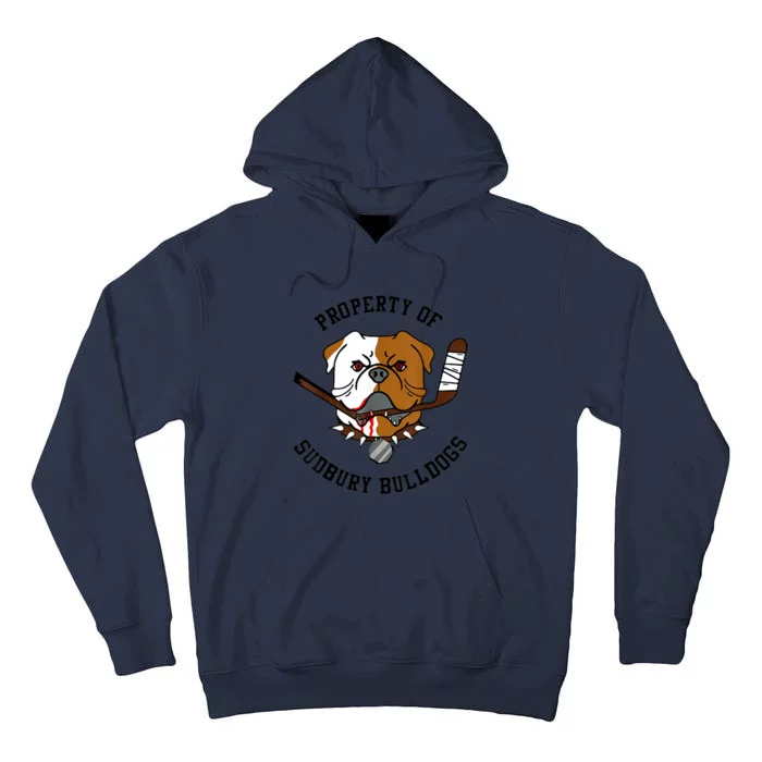 Women Property Of Sudbury Bulldog Funny Tall Hoodie