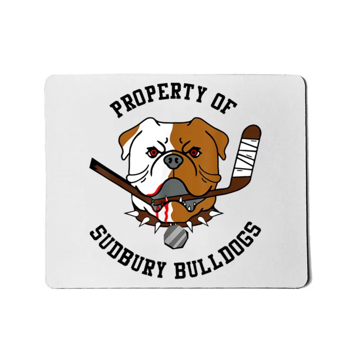 Women Property Of Sudbury Bulldog Funny Mousepad