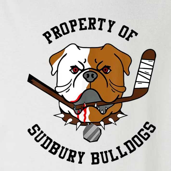 Women Property Of Sudbury Bulldog Funny Toddler Long Sleeve Shirt