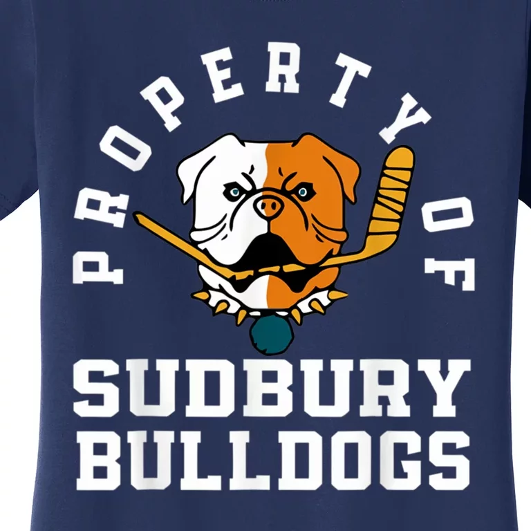 Women Property Of Sudbury Bulldog Funny Women's T-Shirt