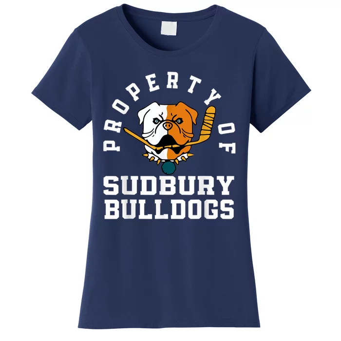 Women Property Of Sudbury Bulldog Funny Women's T-Shirt