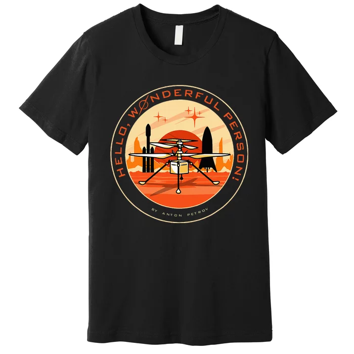 Wonderful Person On Mars Premium T-Shirt